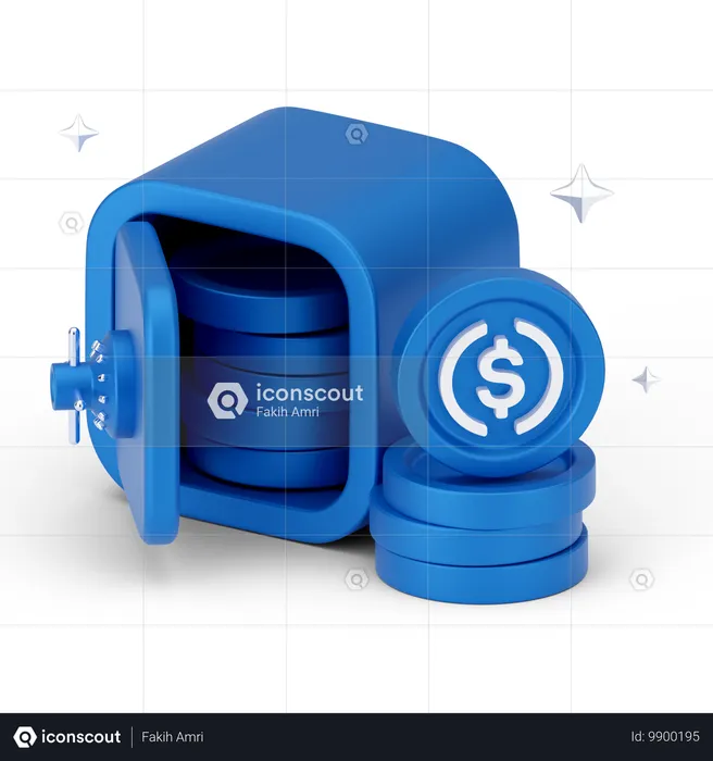 Safe box  3D Icon