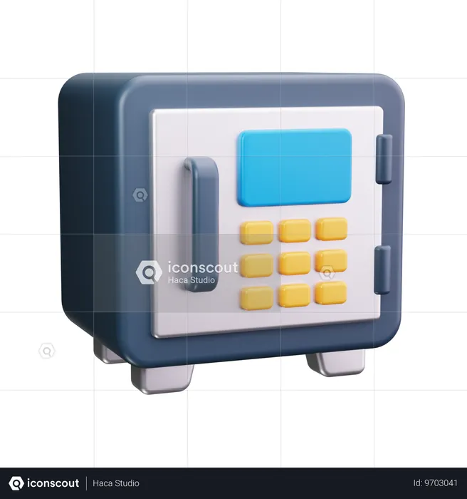 Safe Box  3D Icon