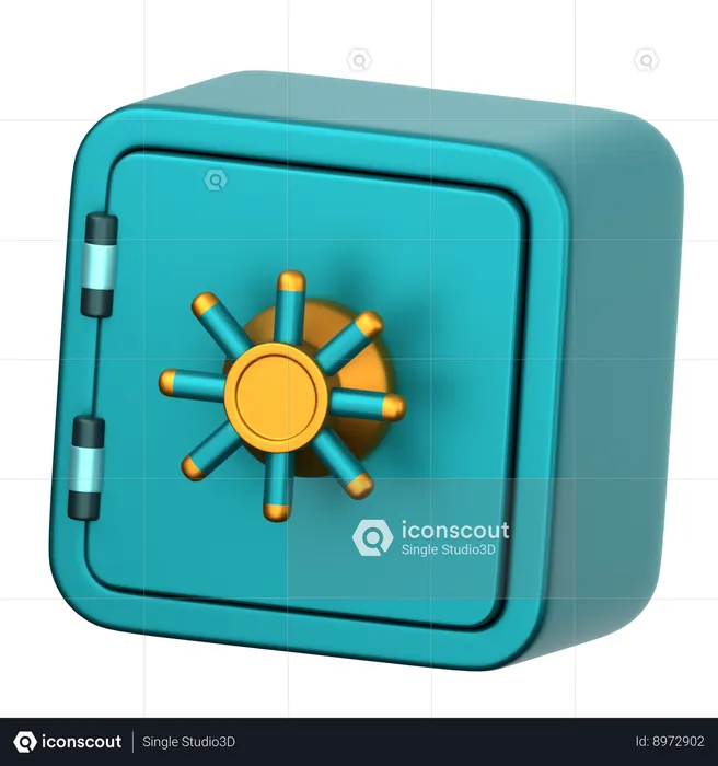 Safe Box  3D Icon