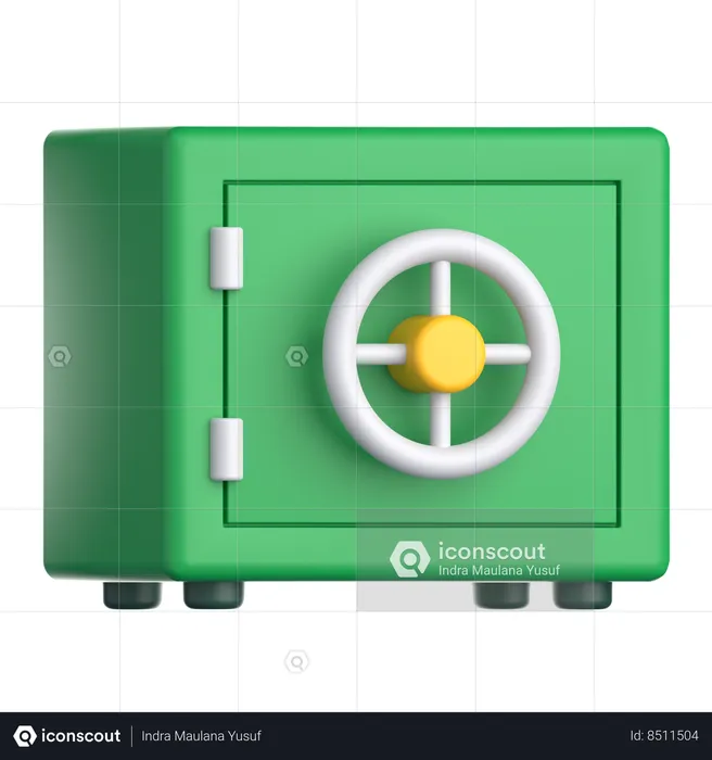 Safe Box  3D Icon