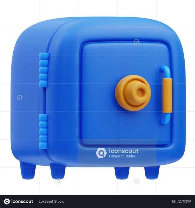 Safe Box  3D Icon