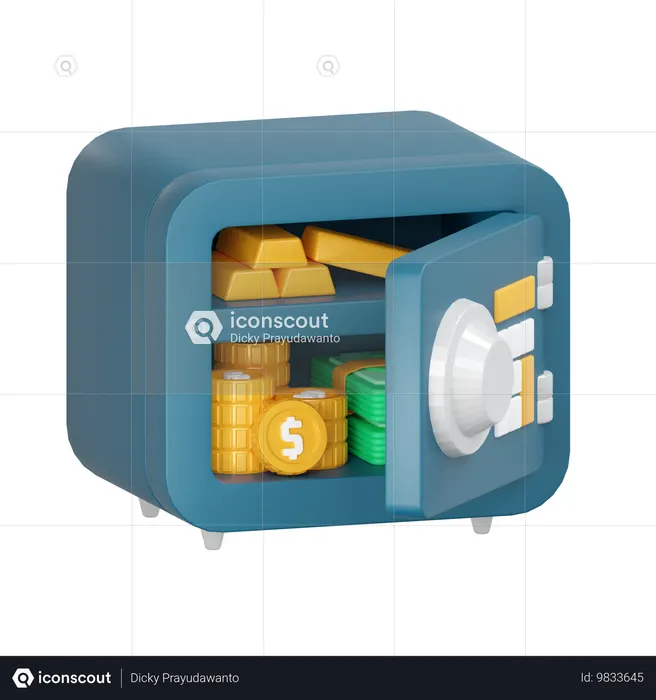 Safe box  3D Icon