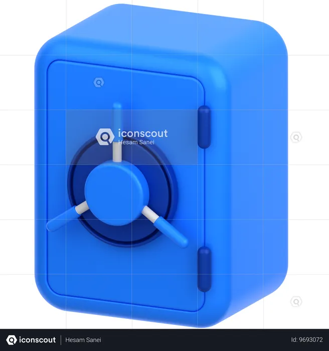 Safe Box  3D Icon