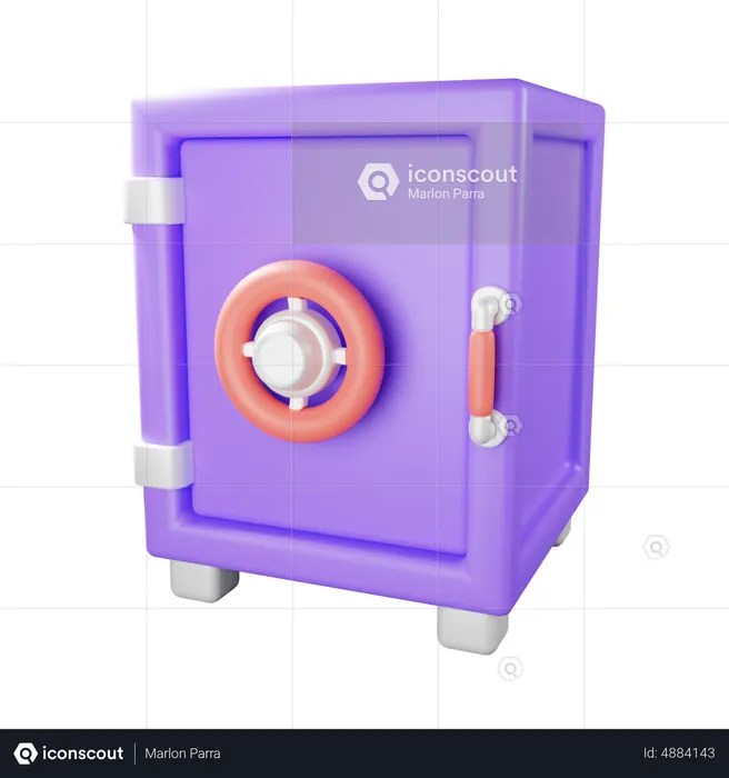 Safe Box  3D Icon