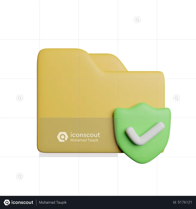 Safe Folder  3D Icon