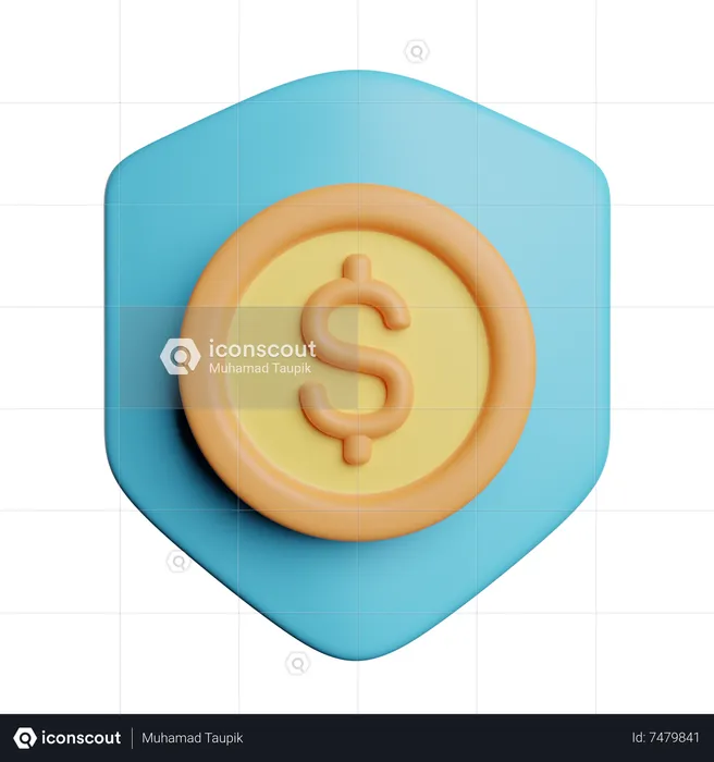 Safe Money  3D Icon