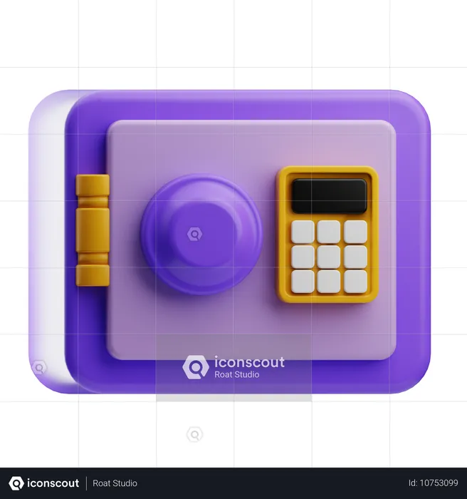 Safety Box  3D Icon