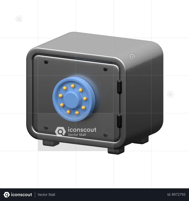 Safety Box  3D Icon