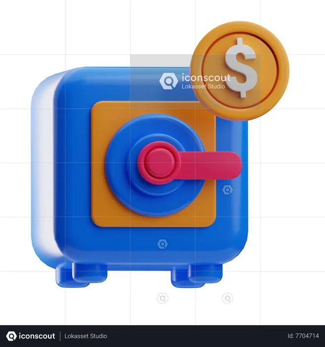 Safety Box  3D Icon