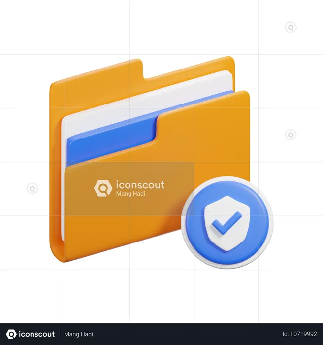 Safety Folder  3D Icon