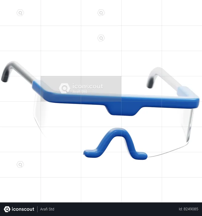 Safety goggles  3D Icon