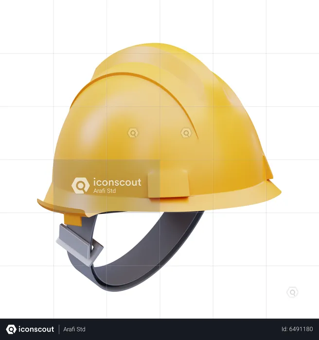 Safety Helm  3D Icon