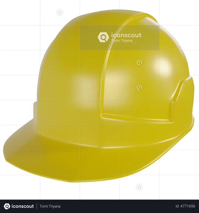 Safety Helmet  3D Illustration