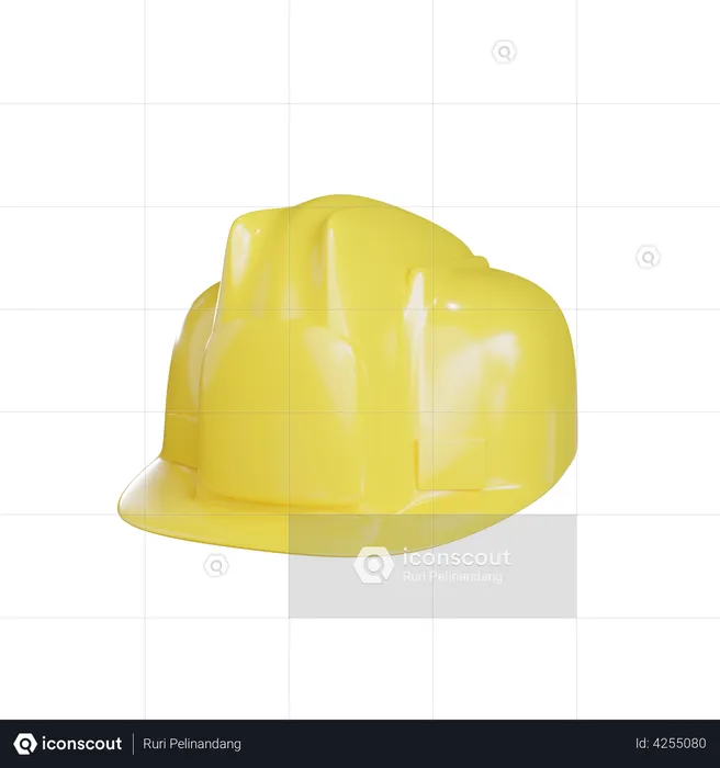 Safety Helmet  3D Illustration