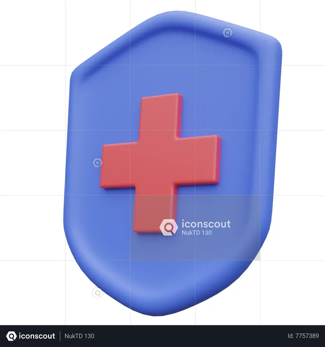 Safety shield  3D Icon