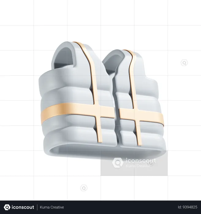 Safety Vest  3D Icon