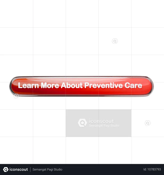 Saiba mais sobre cuidados preventivos  3D Icon
