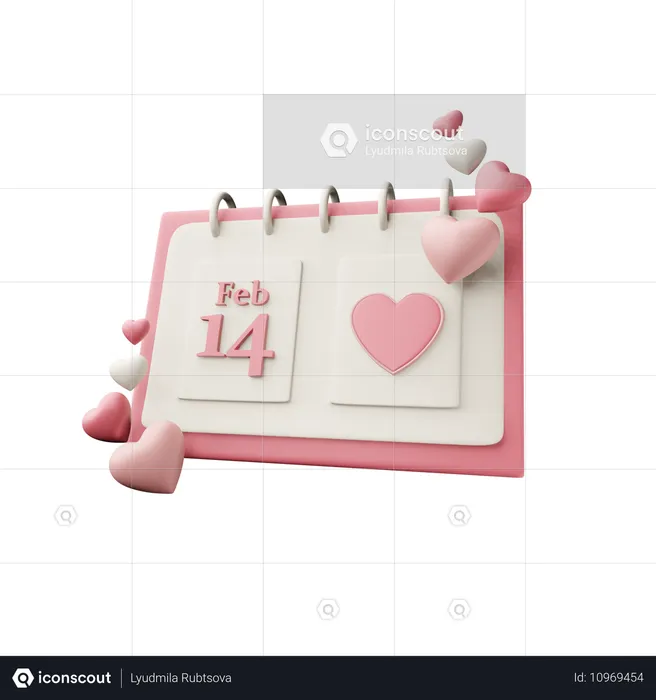 Saint Valentin  3D Icon