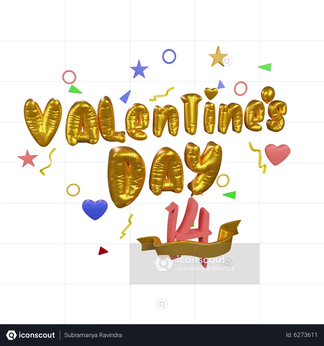 Saint Valentin  3D Icon