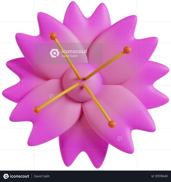 Célébration chinoise Sakura Bloom  3D Icon