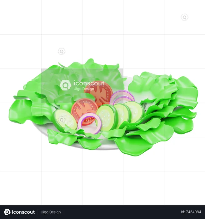 Salada italiana  3D Icon