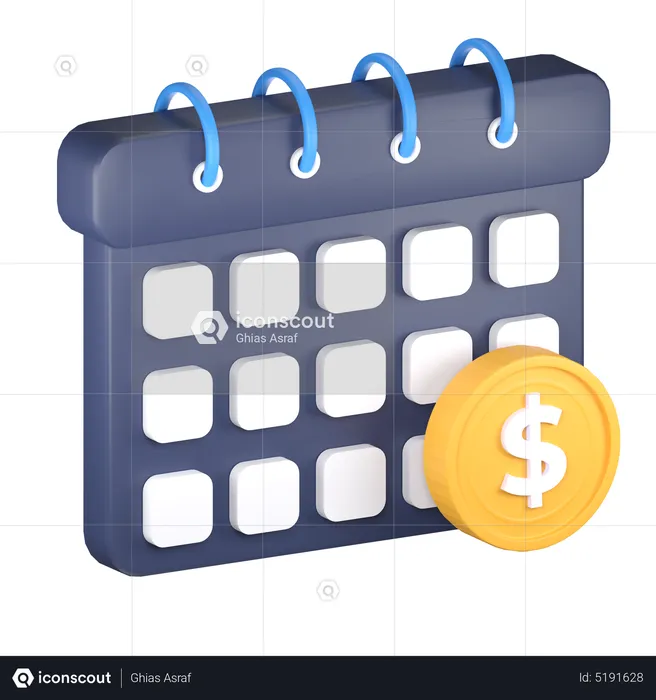 Salary Day  3D Icon