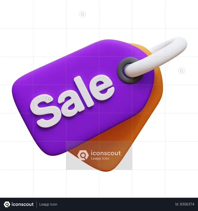 Sale  3D Icon