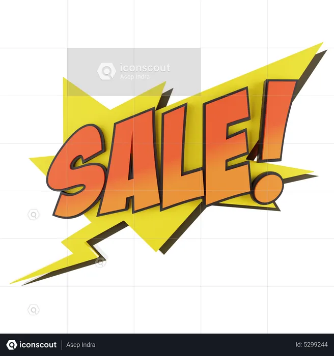 Sale  3D Sticker