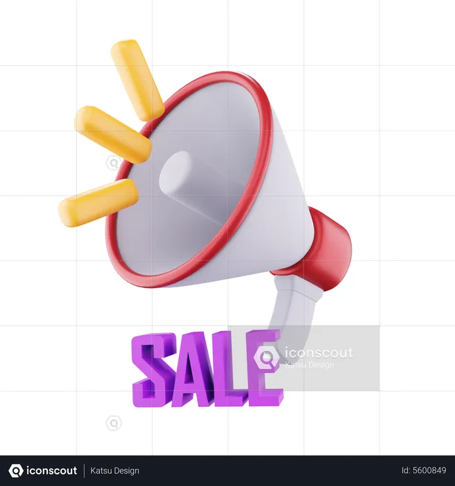 Sale Announcement  3D Icon