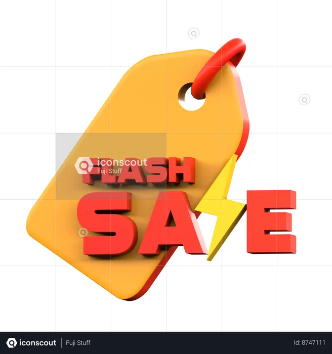 Sale discount  3D Icon