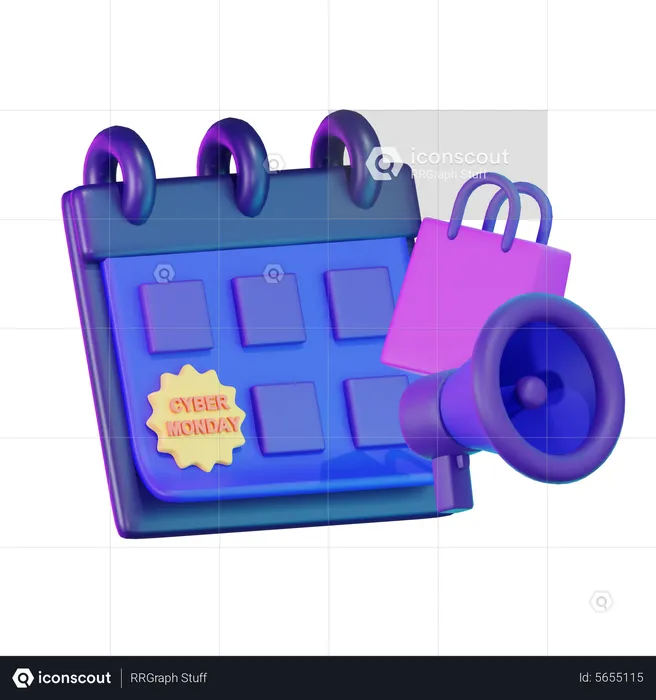 Sale Month  3D Icon