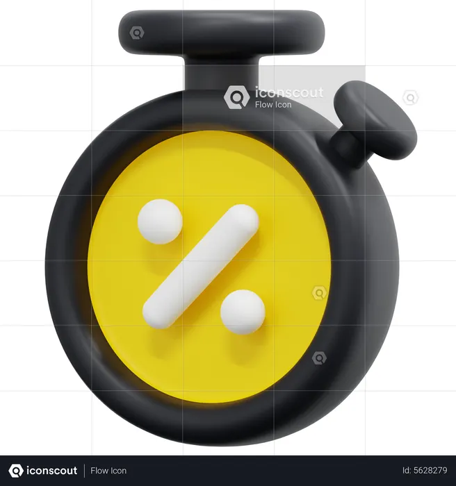Sale Time  3D Icon