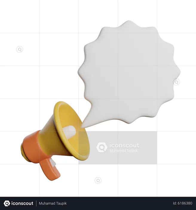 Sales Announcement  3D Icon