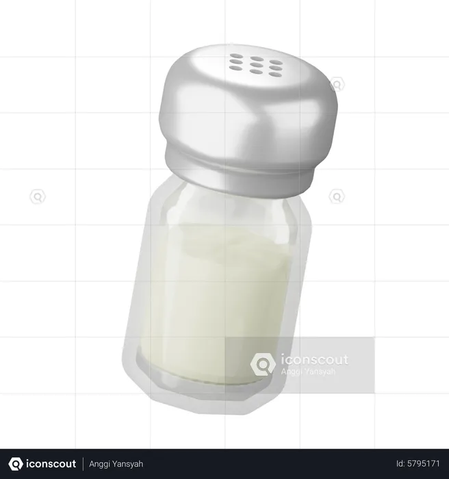 Salt Shaker  3D Icon