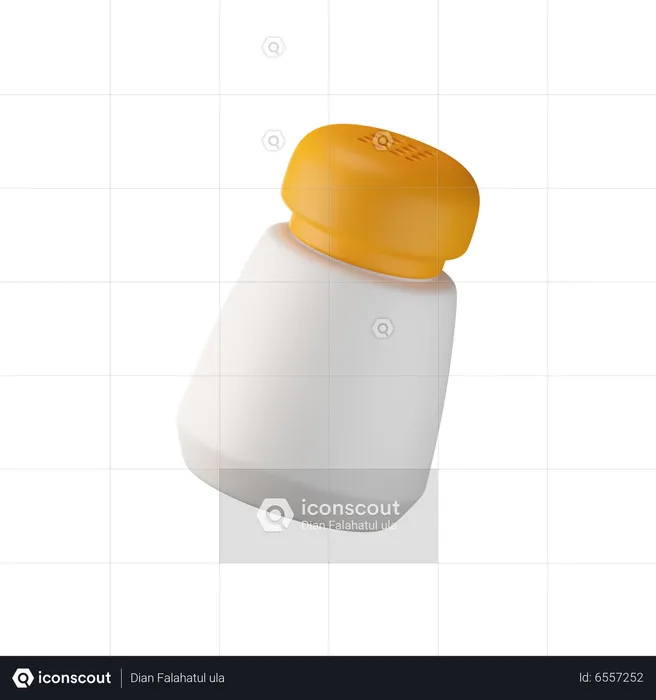 Salt Shaker  3D Icon