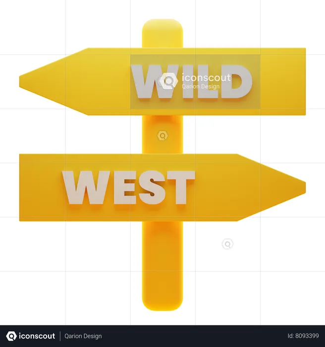 Salvaje oeste  3D Icon