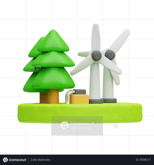 Salvar ambiente  3D Icon