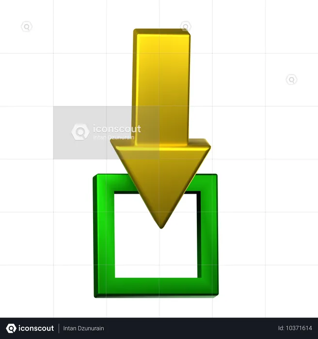 Salvar no dispositivo  3D Icon