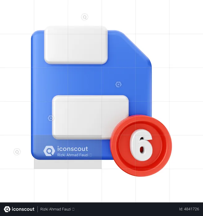 Salvar notificação  3D Icon