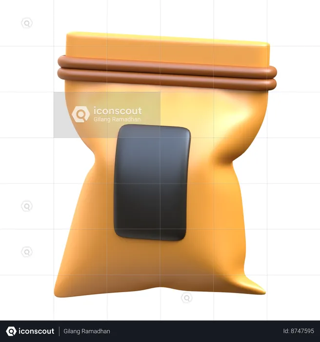 Sample Bag  3D Icon