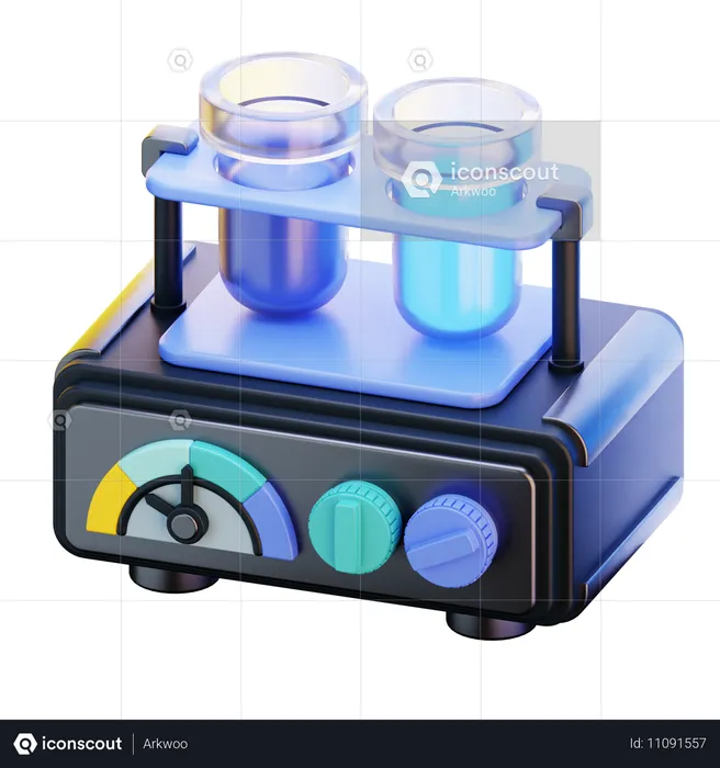 Sample Machine  3D Icon