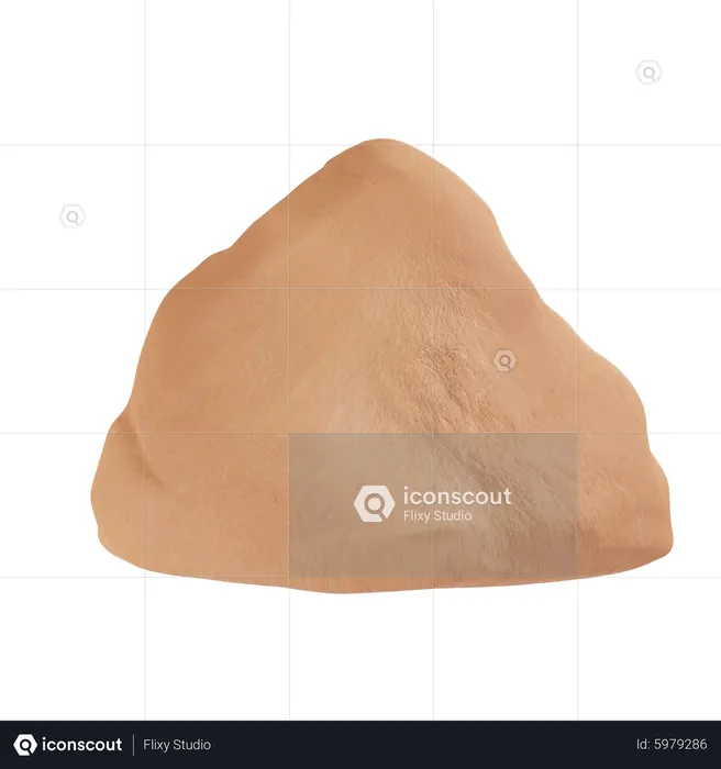 Sand  3D Icon