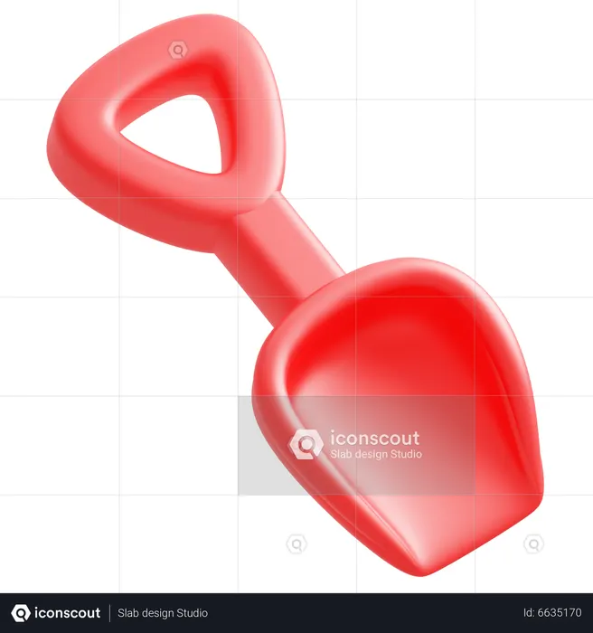 Sand Scoop  3D Icon