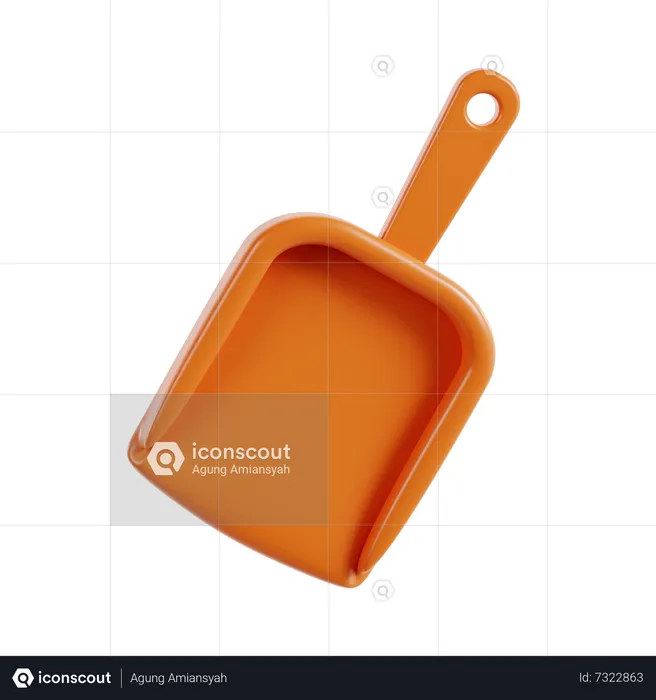 Sand Scoop  3D Icon