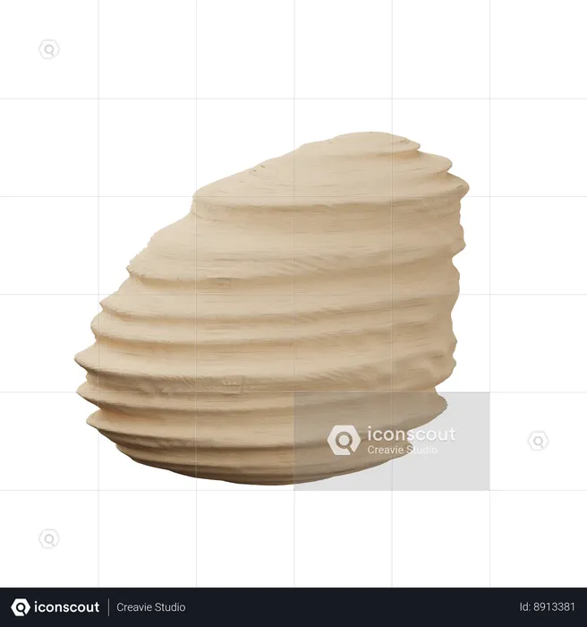Sand Stone  3D Icon