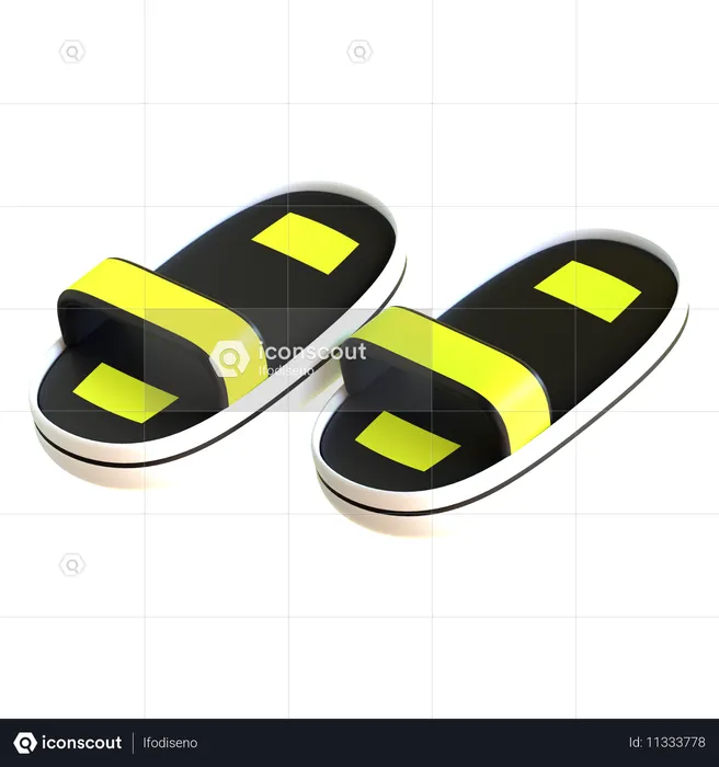 Sandals  3D Icon