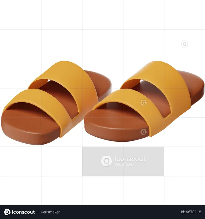 Sandals  3D Icon