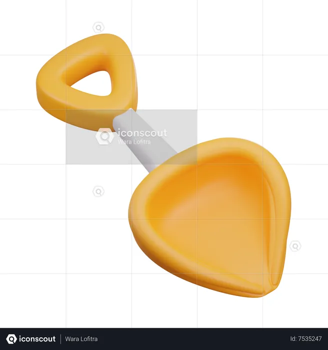 Sandschaufel  3D Icon