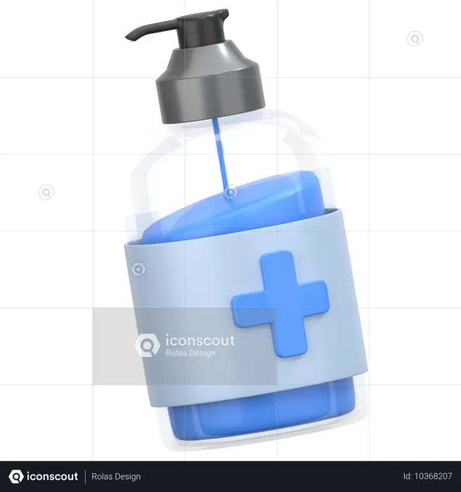 Sanitizer  3D Icon