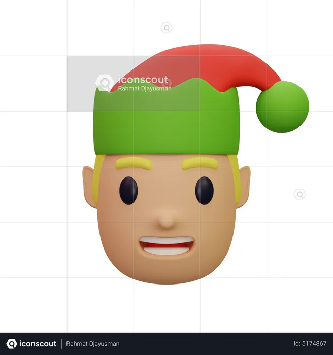 Santa  3D Icon